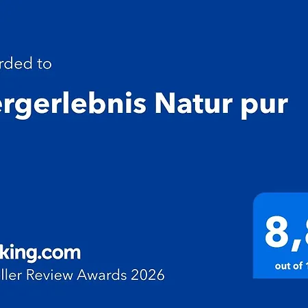 Bergerlebnis Pur Appartement