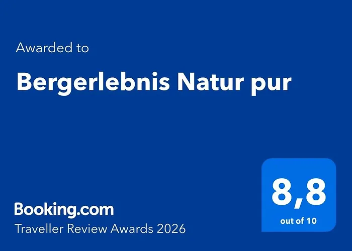 Bergerlebnis Pur Appartement